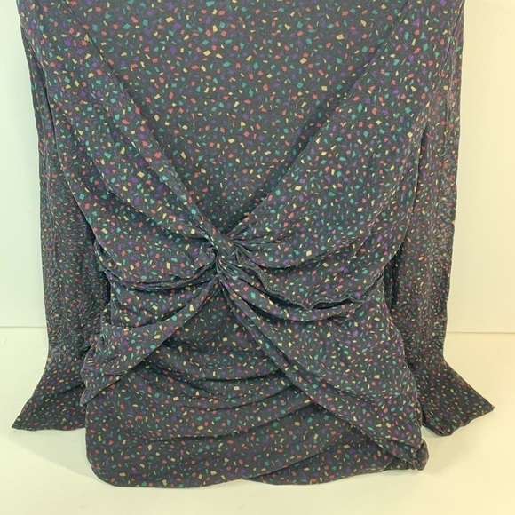 Kenneth Cole Reaction Patterned Blouse - Picture 3 of 7